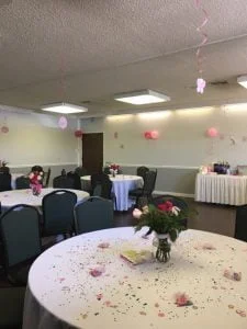 Peacock Room - Baby Shower